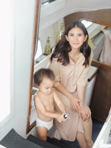 MUM x RPB: Francesca Vneck Dress