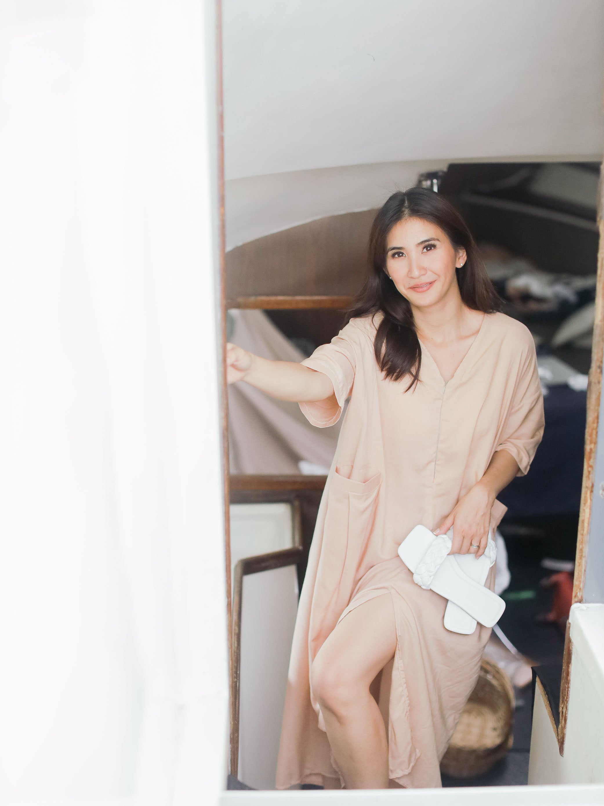 MUM x RPB: Francesca Vneck Dress