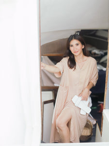 MUM x RPB: Francesca Vneck Dress