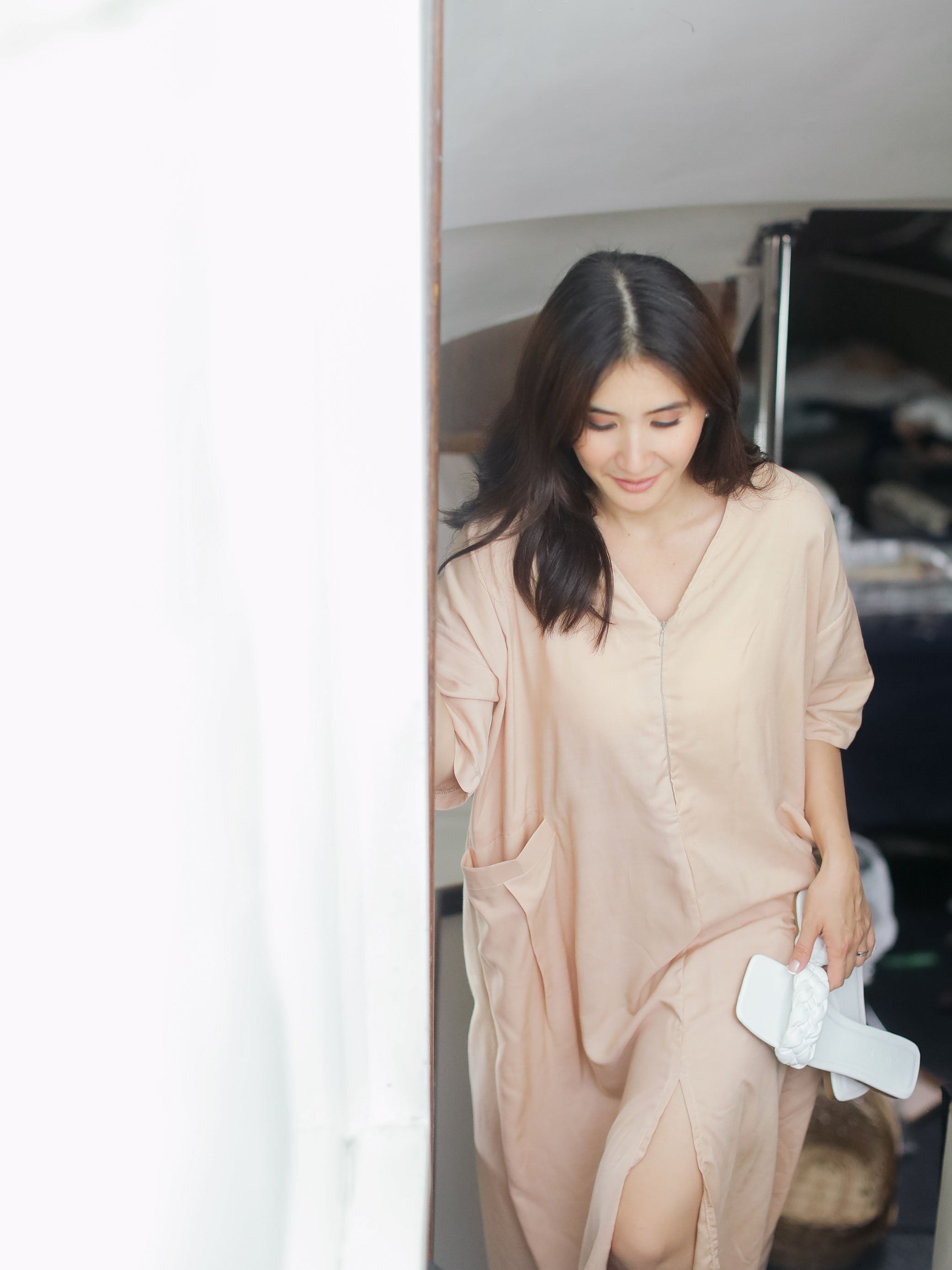 MUM x RPB: Francesca Vneck Dress