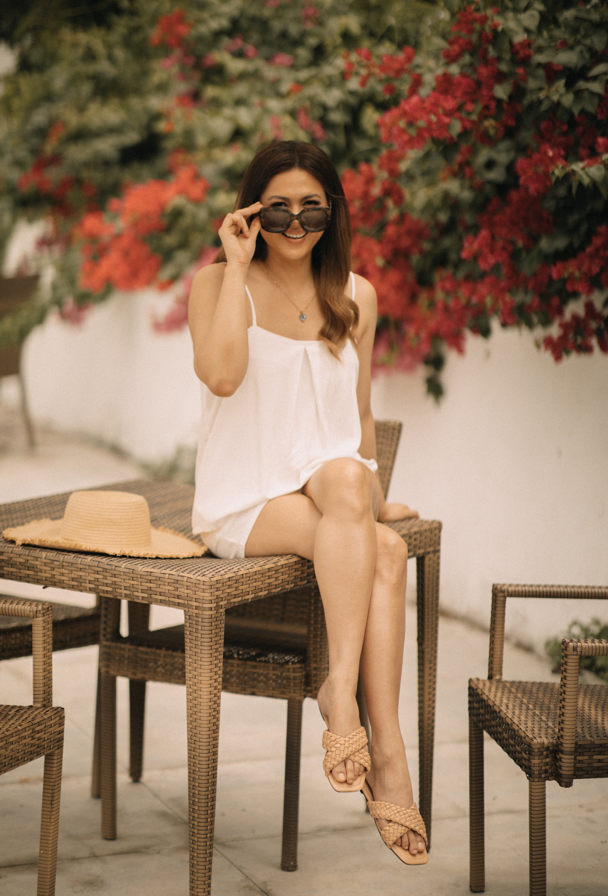 MUM x LQA: Rosary Spaghetti Top and Shorts Set