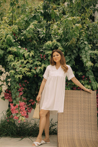 MUM x LQA: Jerica Empire Mini-Dress
