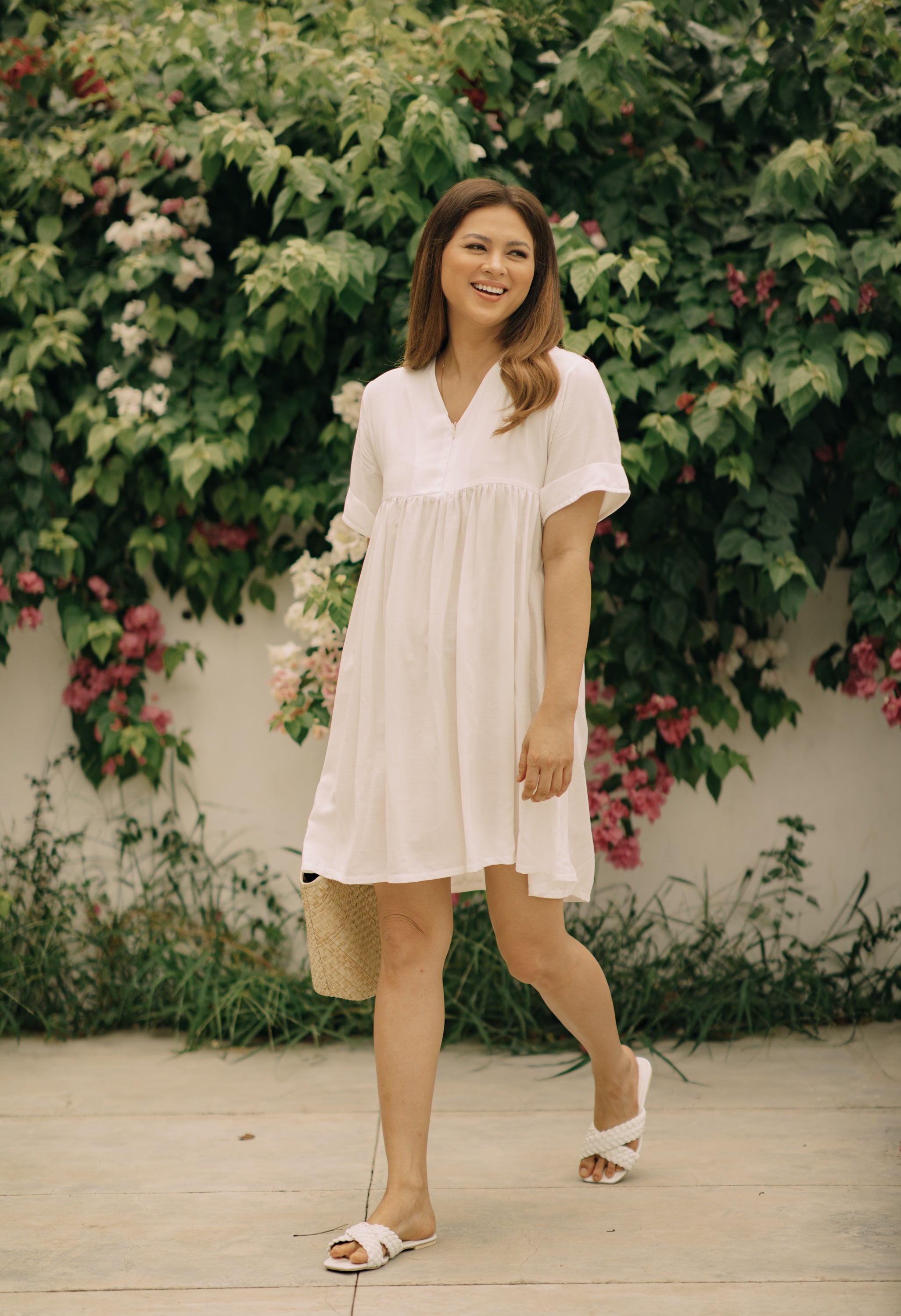 MUM x LQA: Jerica Empire Mini-Dress