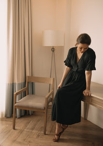 MUM x LQA: Tamera Dress with Cinched Waist