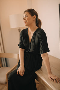 MUM x LQA: Tamera Dress with Cinched Waist