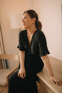 MUM x LQA: Tamera Dress with Cinched Waist
