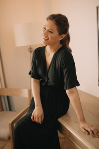 MUM x LQA: Tamera Dress with Cinched Waist