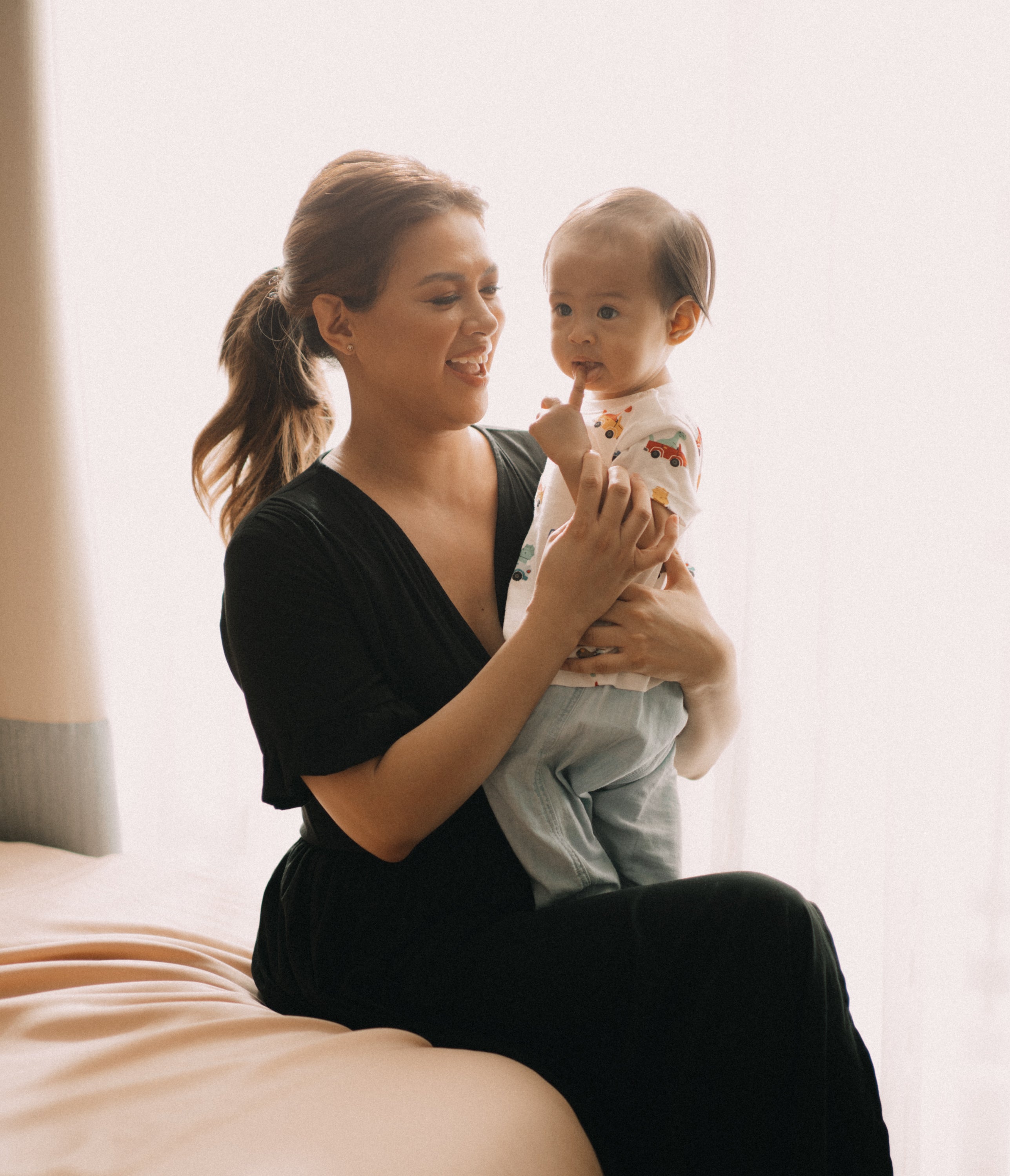 MUM x LQA: Tamera Dress with Cinched Waist