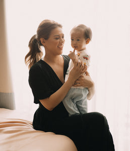 MUM x LQA: Tamera Dress with Cinched Waist