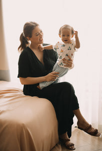 MUM x LQA: Tamera Dress with Cinched Waist