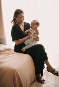 MUM x LQA: Tamera Dress with Cinched Waist