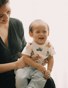 MUM x LQA: Tamera Dress with Cinched Waist