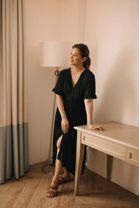 MUM x LQA: Tamera Dress with Cinched Waist