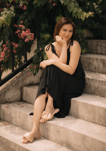 MUM x LQA: Aina Spaghetti Dress with Double Top