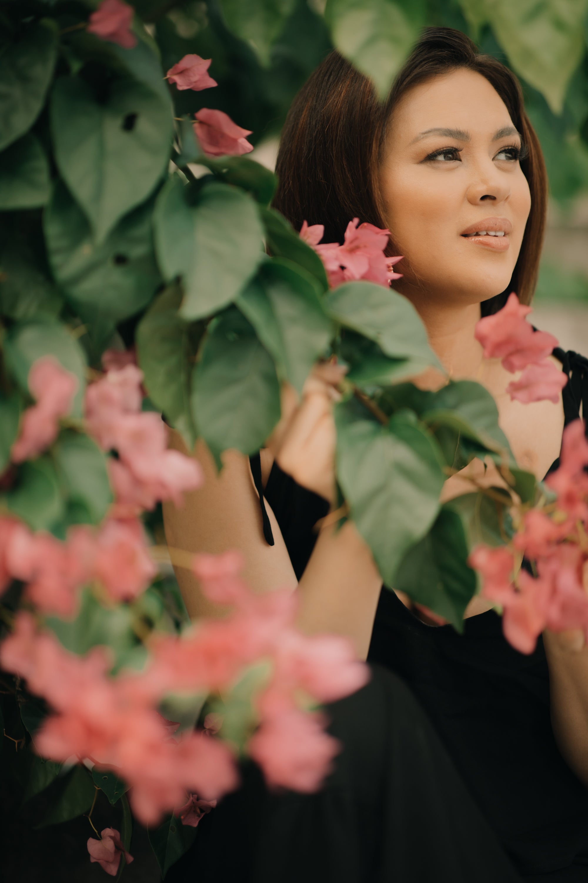MUM x LQA: Aina Spaghetti Dress with Double Top