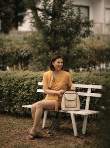 MUM x LQA: Denille Wrap Top and Shorts Set