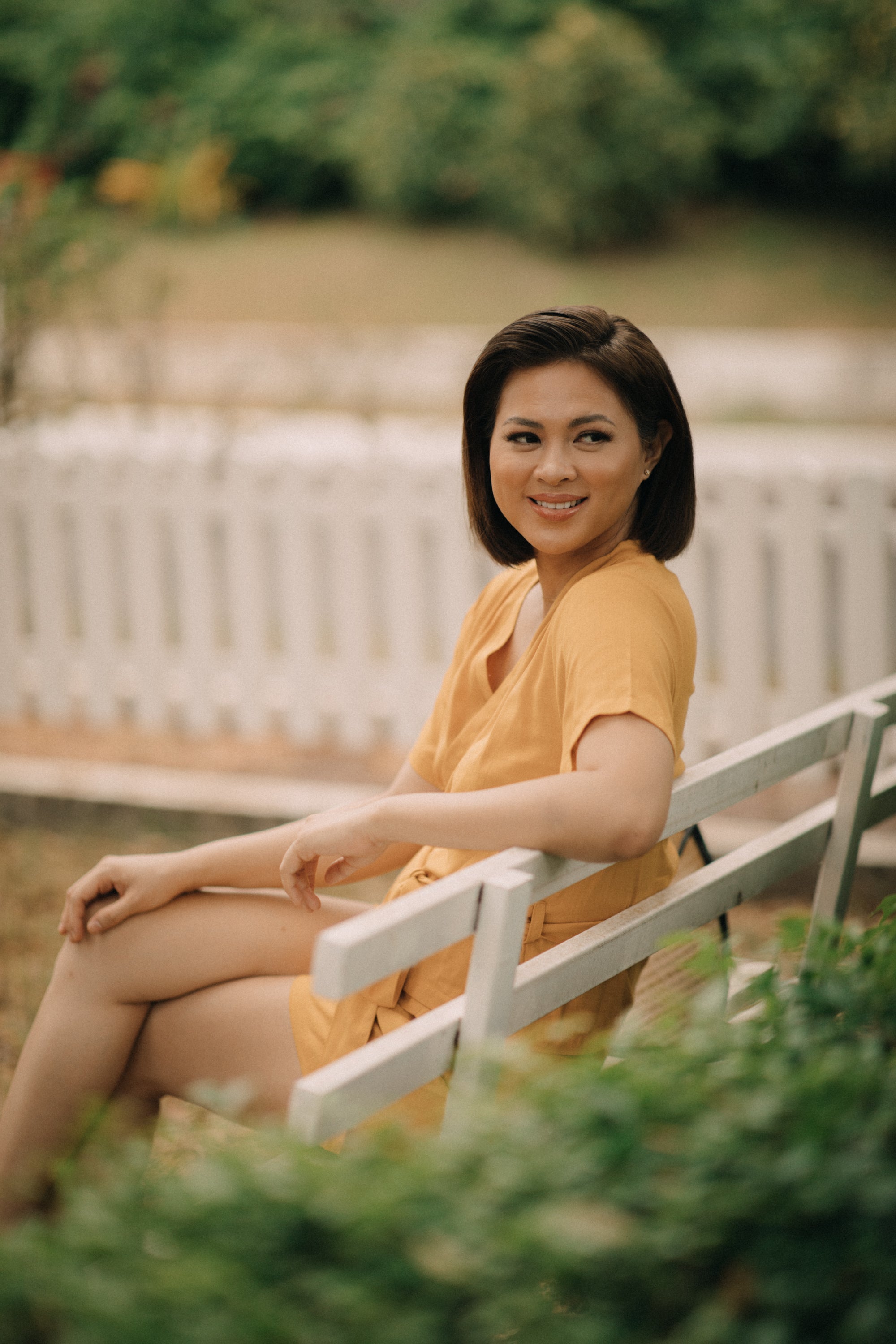 MUM x LQA: Denille Wrap Top and Shorts Set