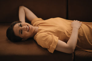 MUM x LQA:  Ivy A-line Ruffled Dress with Folded Sleeves
