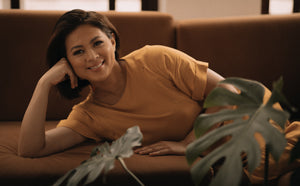 MUM x LQA:  Ivy A-line Ruffled Dress with Folded Sleeves