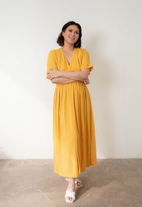 MUM x LQA: Tamera Dress with Cinched Waist