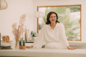 MUM x LQA 2: Yolanda Top and Pants Set