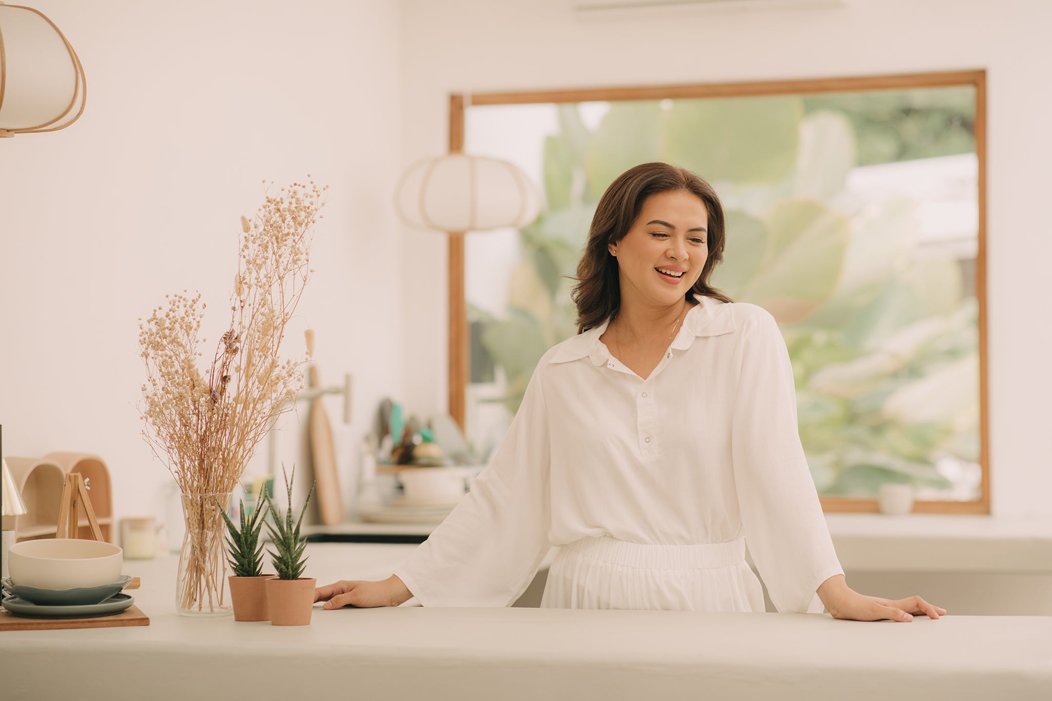 MUM x LQA 2: Yolanda Top and Pants Set