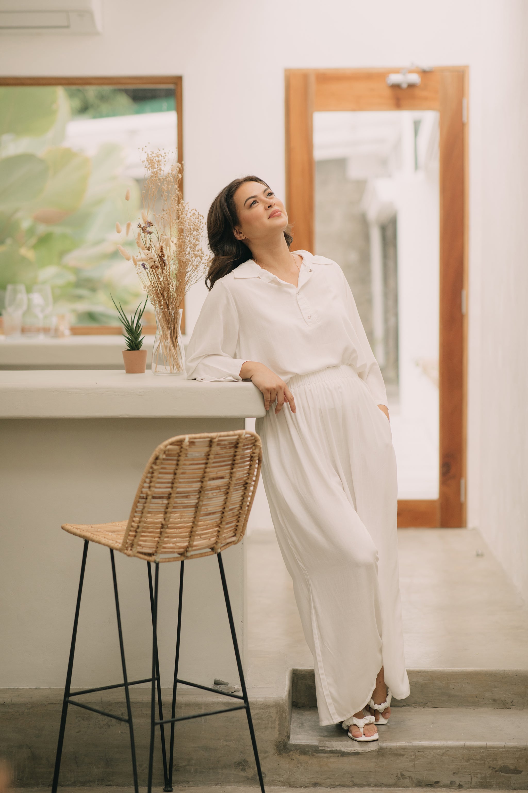 MUM x LQA 2: Yolanda Top and Pants Set