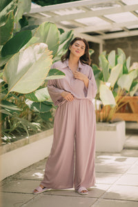 MUM x LQA 2: Yolanda Top and Pants Set