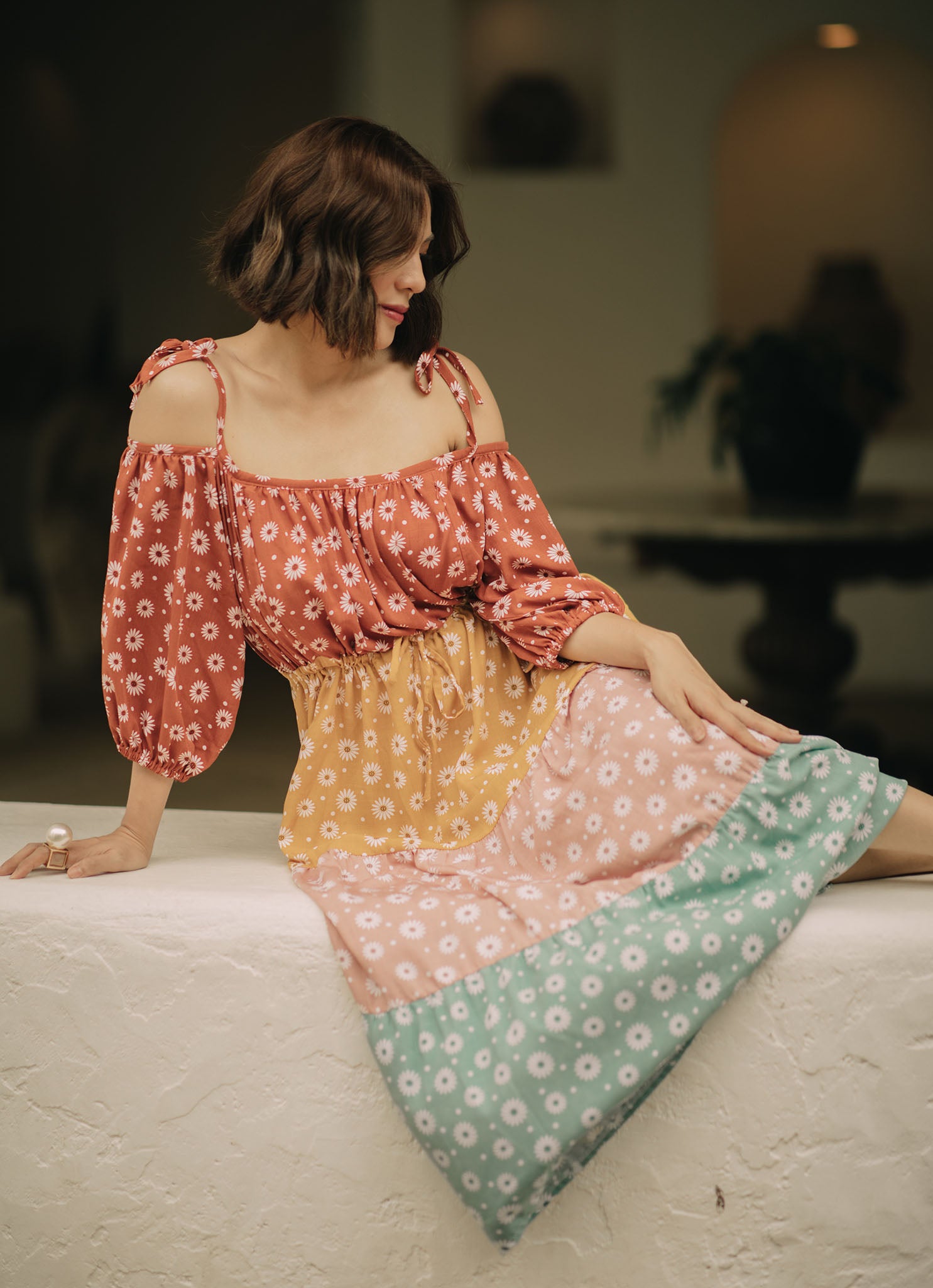 MUM x LDG 2: Bighani Off-Shoulder Maxi