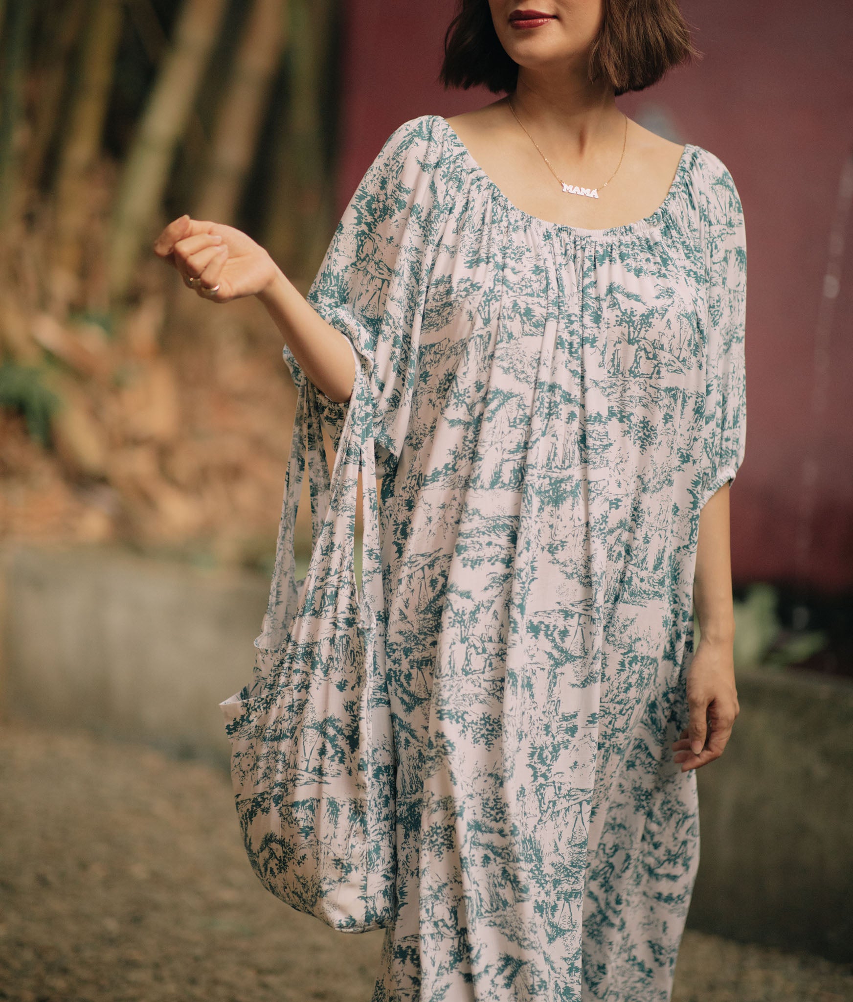 MUM x LDG 2: Marisol Maxi Dress with Matching Bag