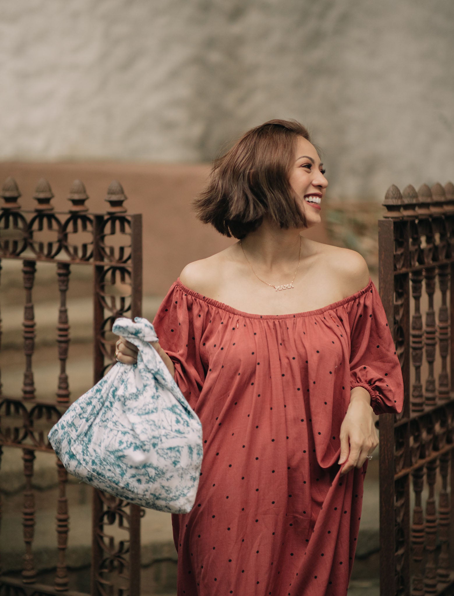 MUM x LDG 2: Marisol Maxi Dress with Matching Bag