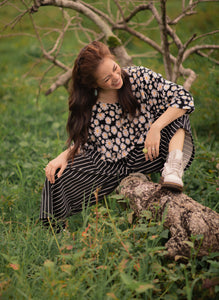 MUM x LDG 1: Urduja Top and Loose Pants Set