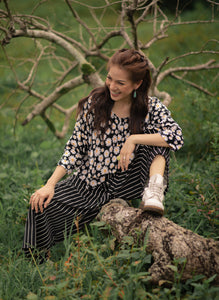 MUM x LDG 1: Urduja Top and Loose Pants Set