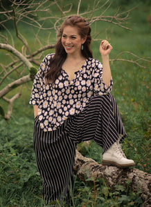 MUM x LDG 1: Urduja Top and Loose Pants Set