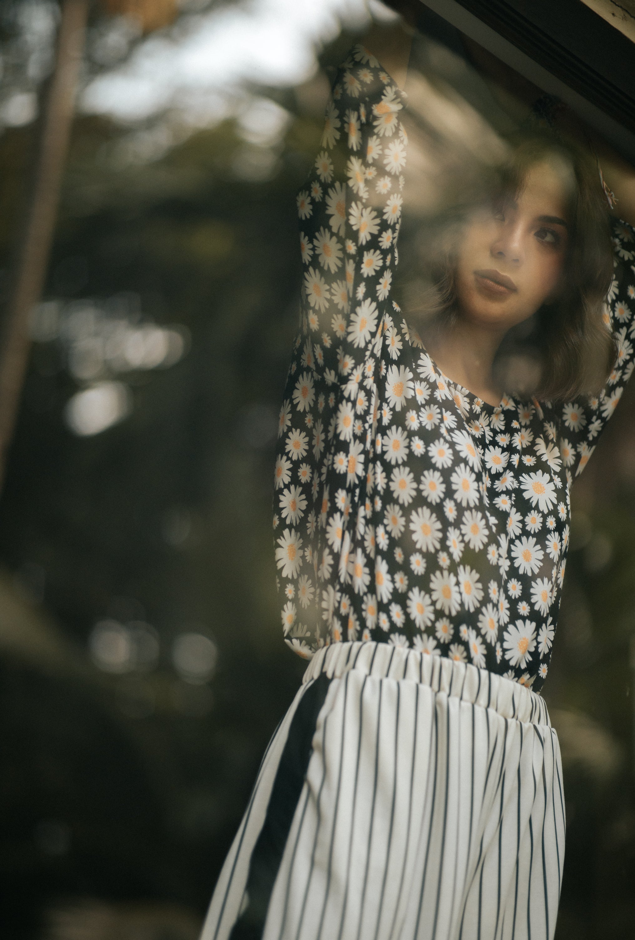 MUM x LDG 1: Urduja Top and Loose Pants Set