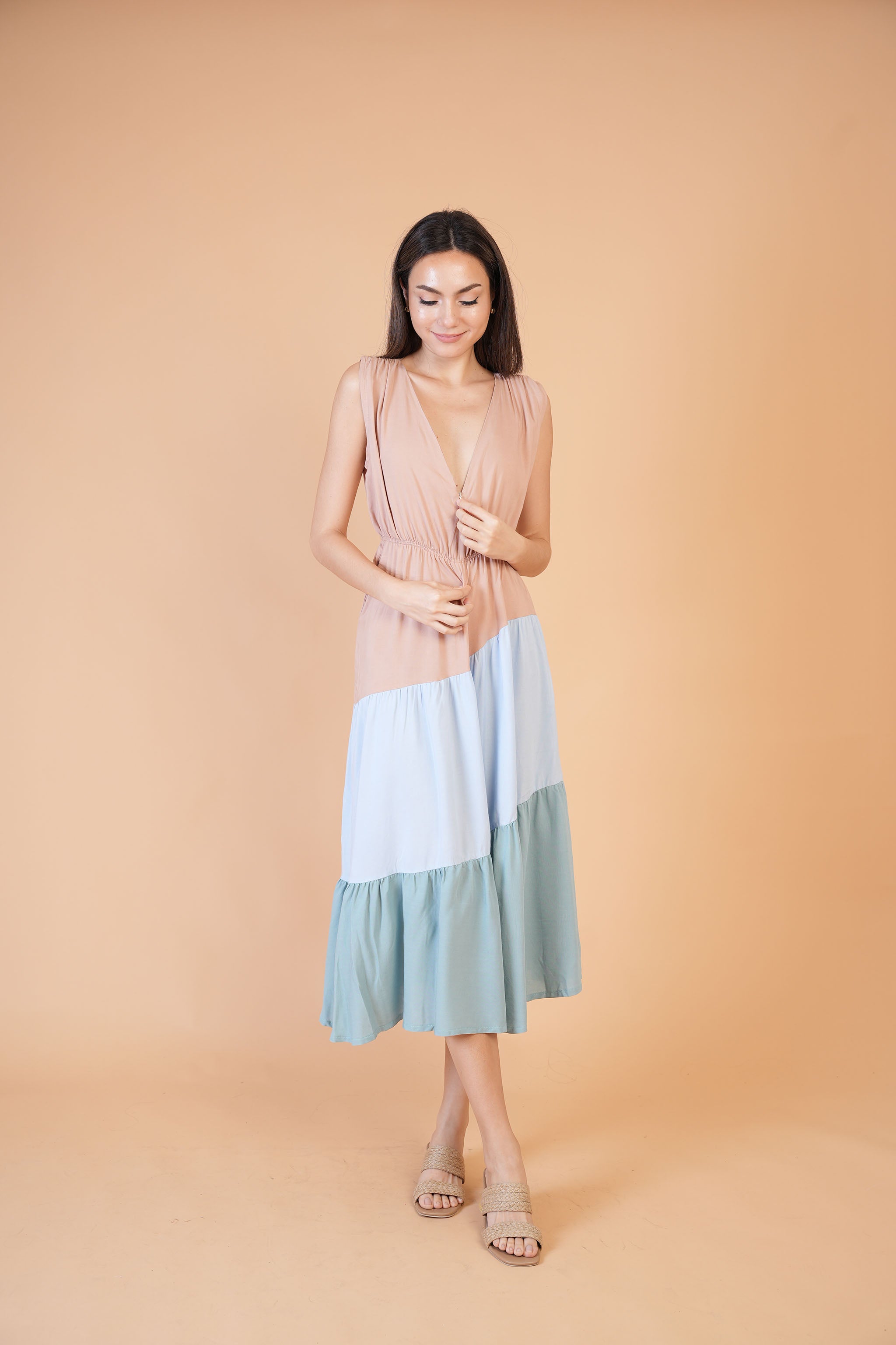 MUM x GS 5: Cerise Sleeveless Dress