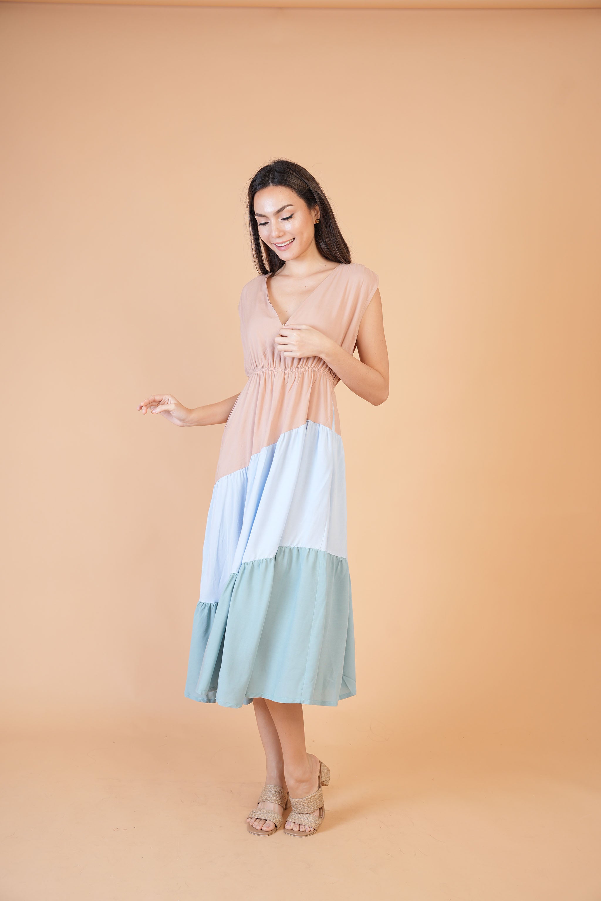 MUM x GS 5: Cerise Sleeveless Dress