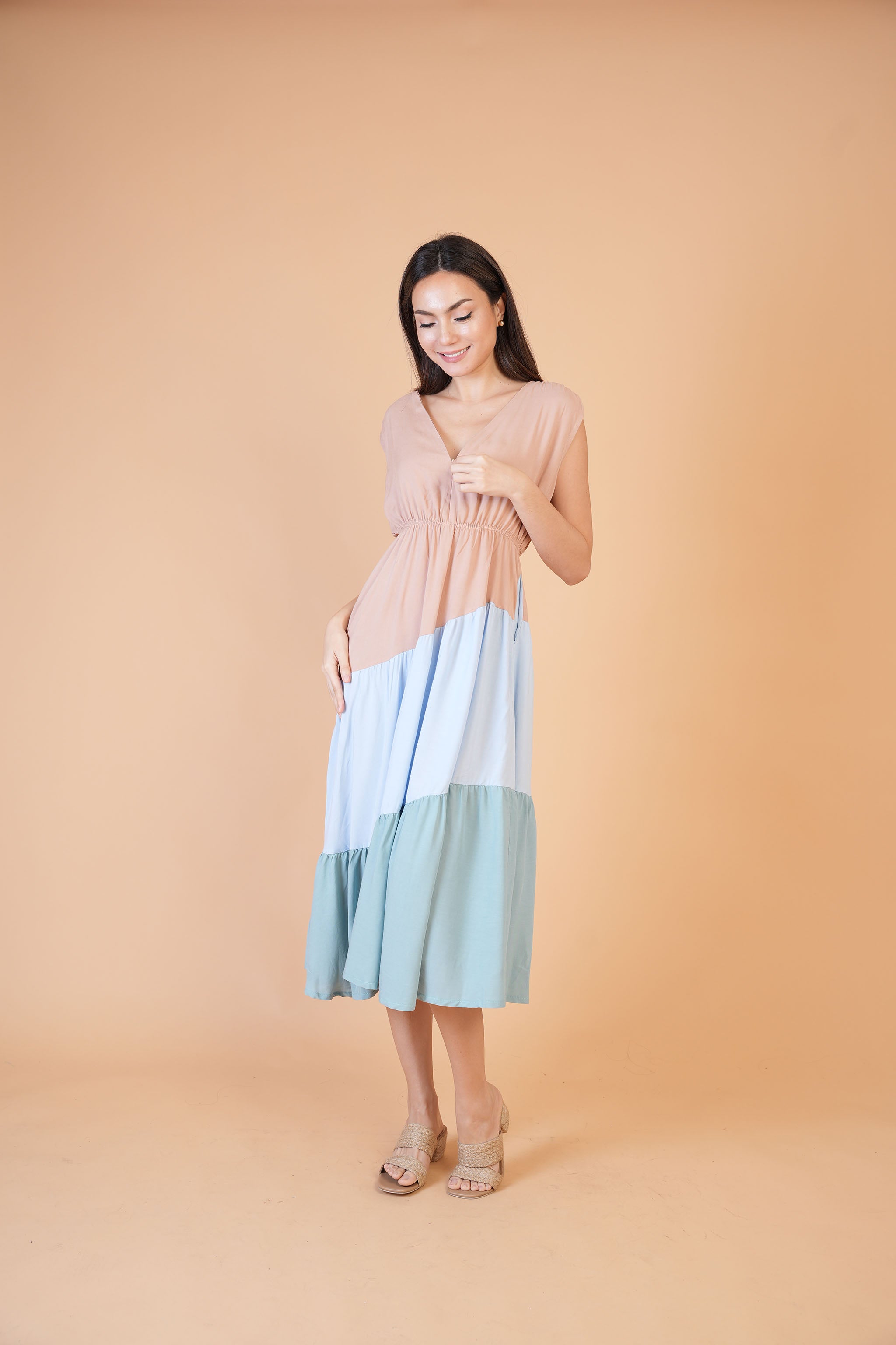MUM x GS 5: Cerise Sleeveless Dress