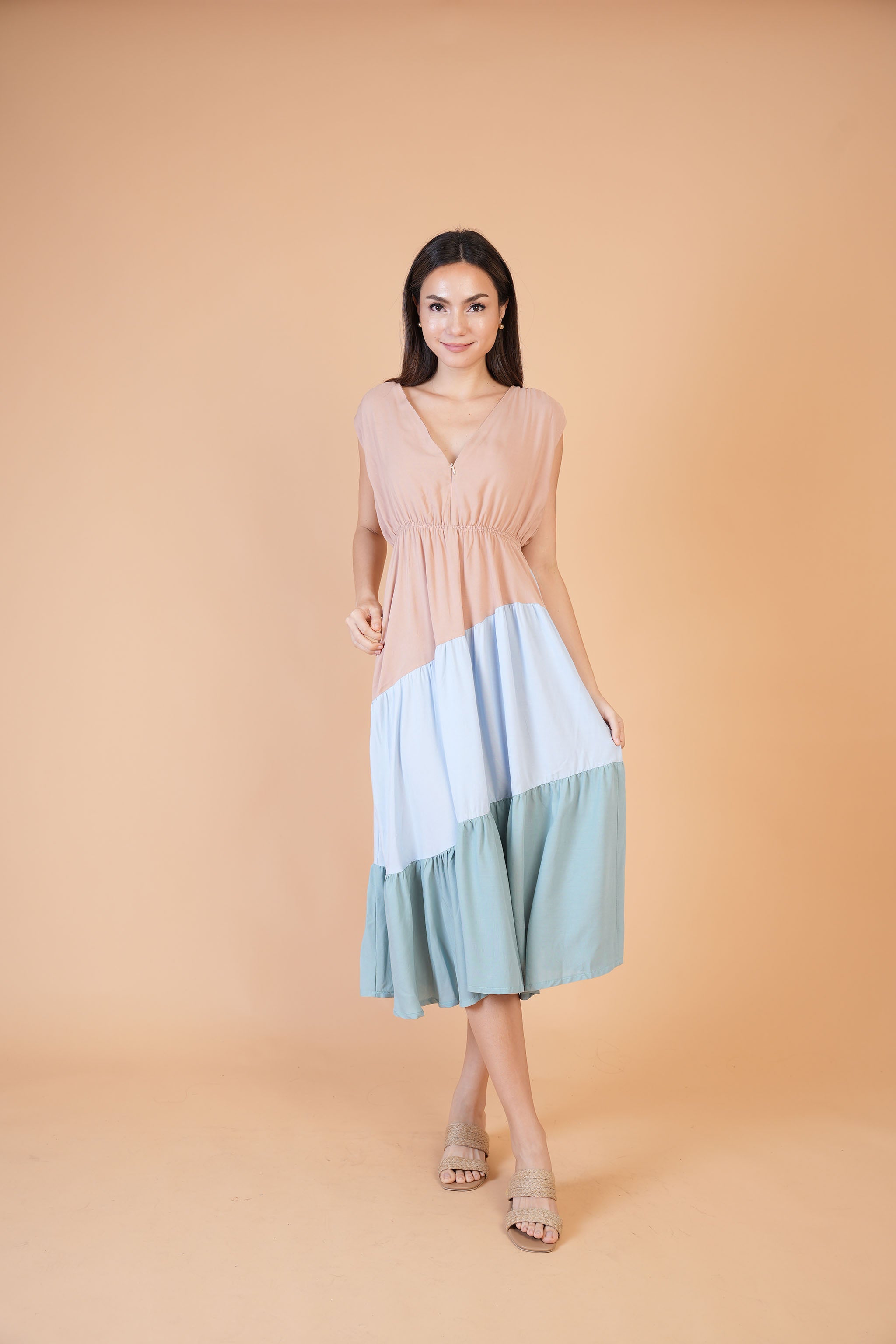 MUM x GS 5: Cerise Sleeveless Dress