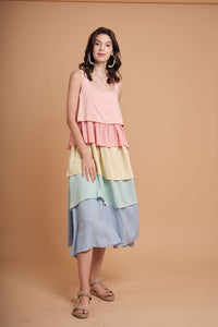 MUM x GS 2: Zeby Tiered Dress