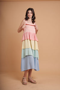 MUM x GS 2: Zeby Tiered Dress