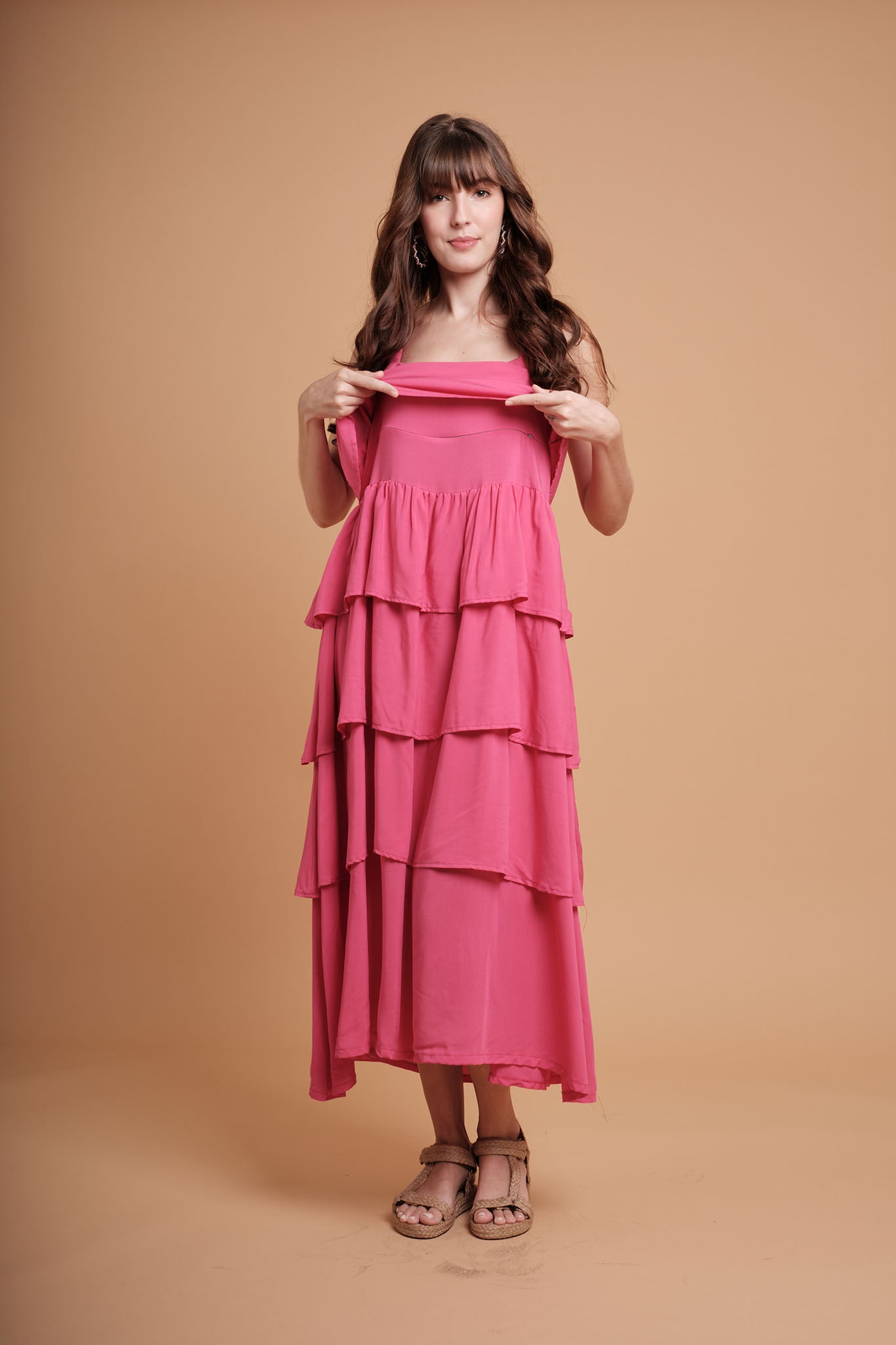 MUM x GS 2: Zeby Tiered Dress