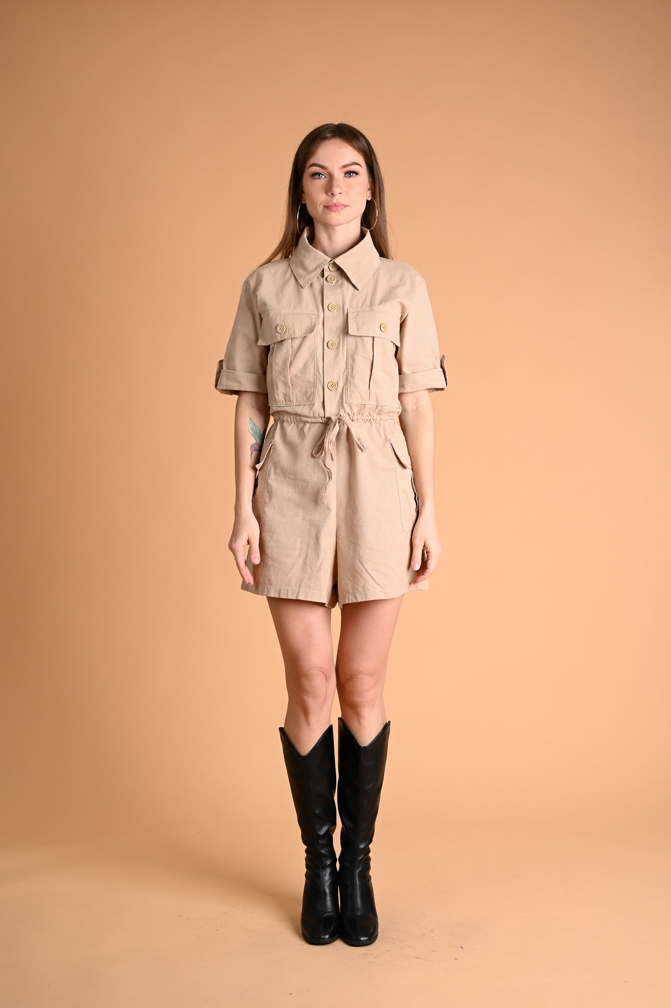Safari: Azaria Cargo Romper