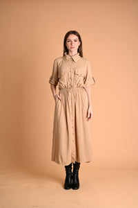 Safari: Avery Maxi Cargo Dress