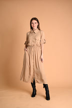 Safari: Avery Maxi Cargo Dress