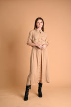 Safari: Avery Maxi Cargo Dress