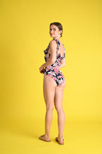 Swim: Cay Swimsuit with Tiered Pants Cover-up