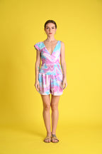 Swim: Brando Swimsuit and Smocked Shorts Cover-up