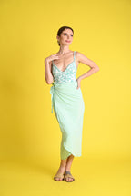 Swim: Jade Swimsuit and Sarong Cover-up