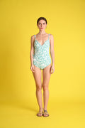 Swim: Jade Swimsuit and Sarong Cover-up